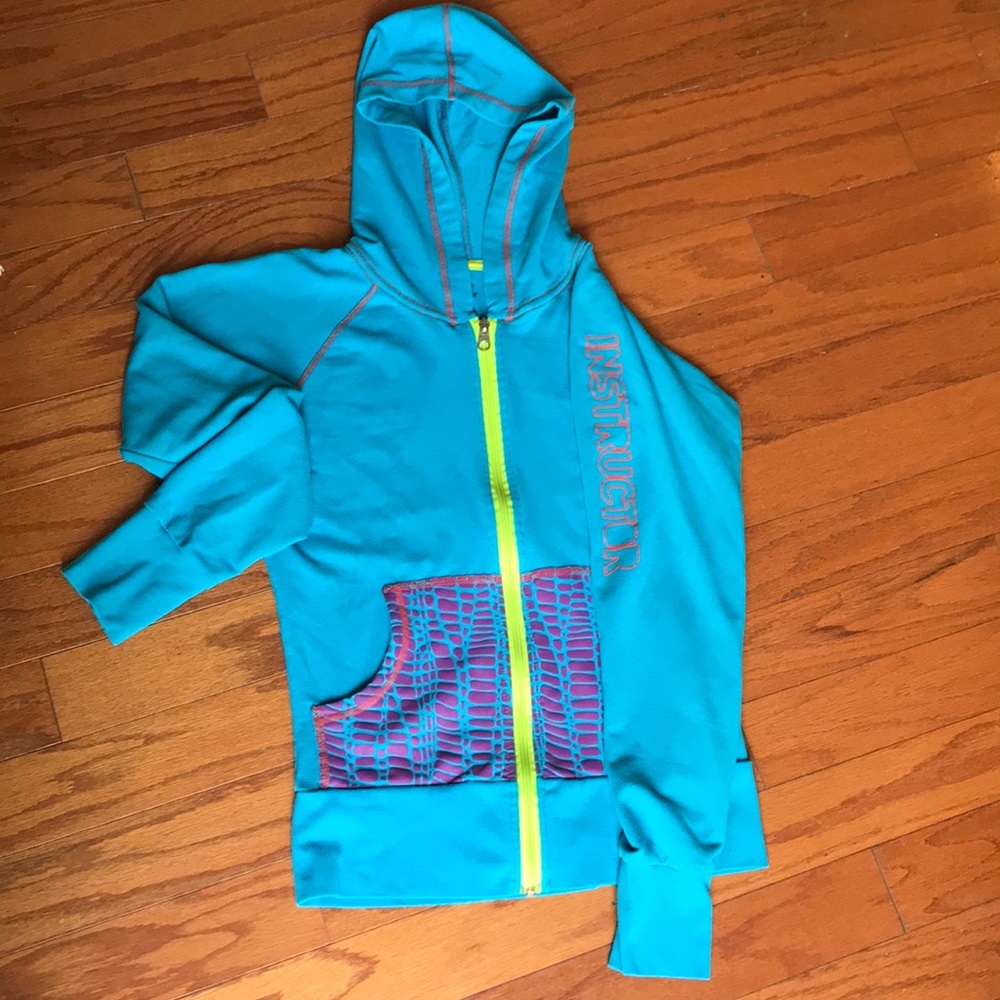 Zumba Instructor hooded jacket